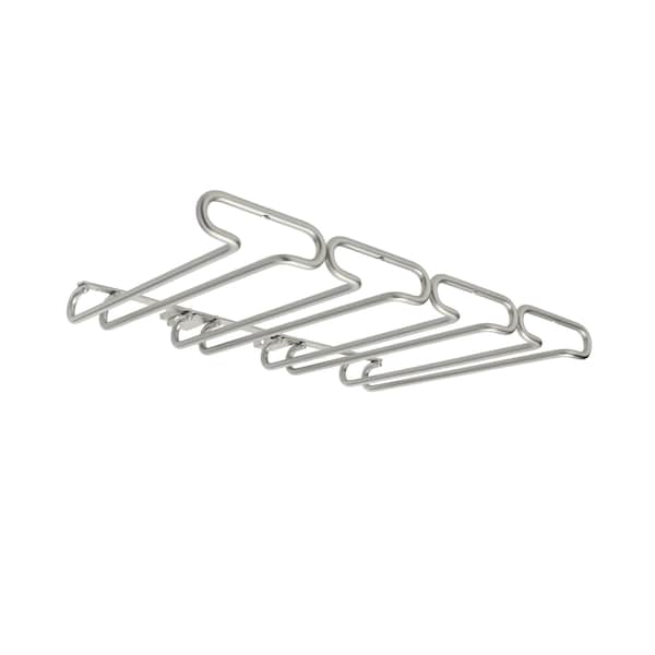Rev-A-Shelf Steel, Silver, 17 in W, 1.5 in H, 11 in D, 11 in L, Satin Nickel 3450-11SN - main